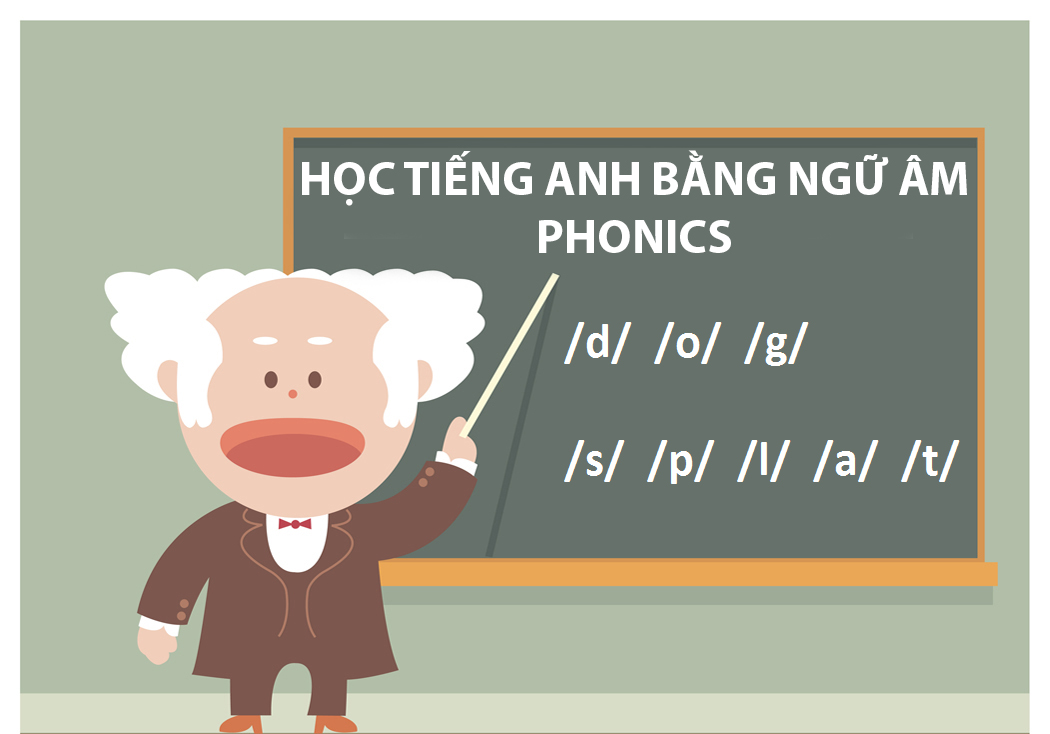 Cho trẻ tiếp cận phương pháp học tiếng anh phonics ngay từ lúc mới bắt đầu