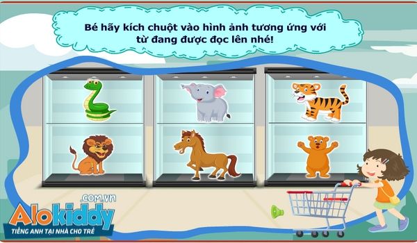 Chương trình tiếng anh dành cho trẻ em alokiddy 