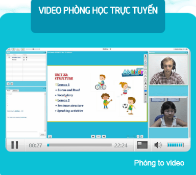 Học tiếng anh trẻ em trực tuyến